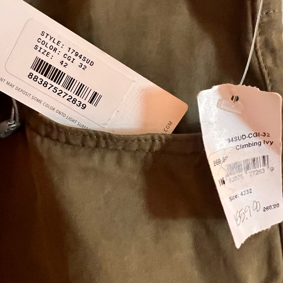 NWT AG Jeans Everett Chino 42x32 - Picture 4 of 4